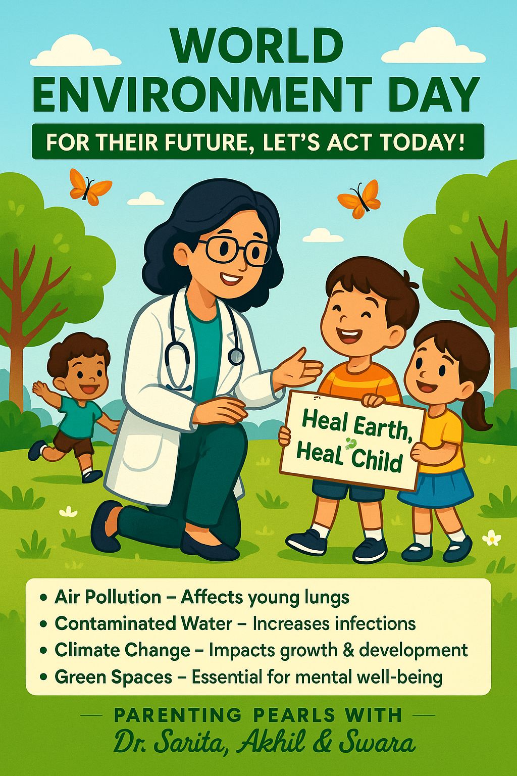 जागतिक पर्यावरण दिन "उद्या सुरक्षित हवा असेल तर आजच कृती हवी!"