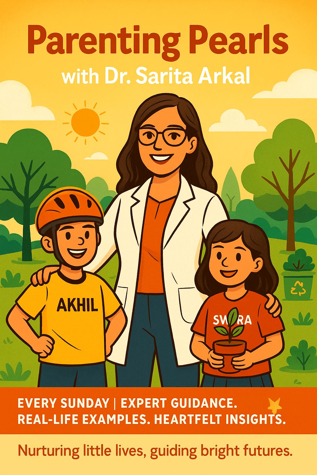 "पेरेंटिंग पर्ल्स विथ डॉ. सरिता" मध्ये तुमचं स्वागत!