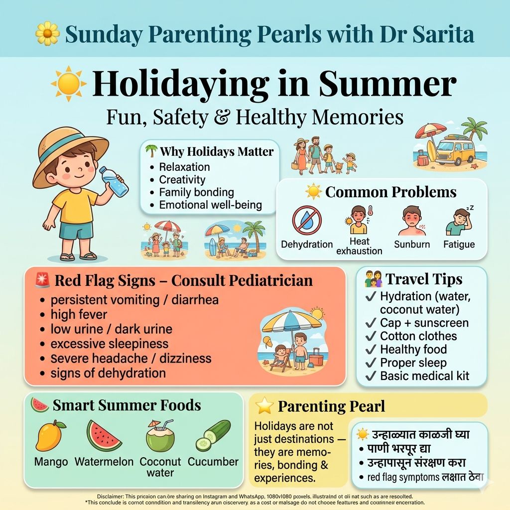 Holidaying In Summer – Fun, Safety & Healthy Memories.