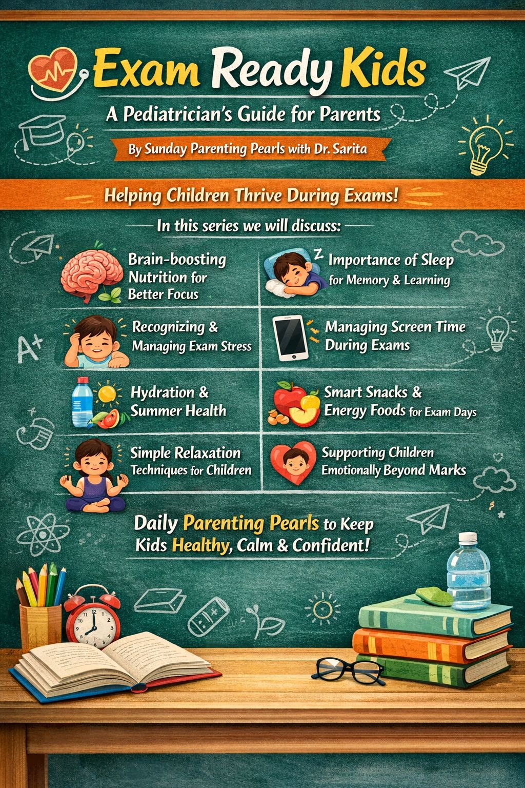 Exam Ready Kids – A Pediatrician’s Guide For Parents