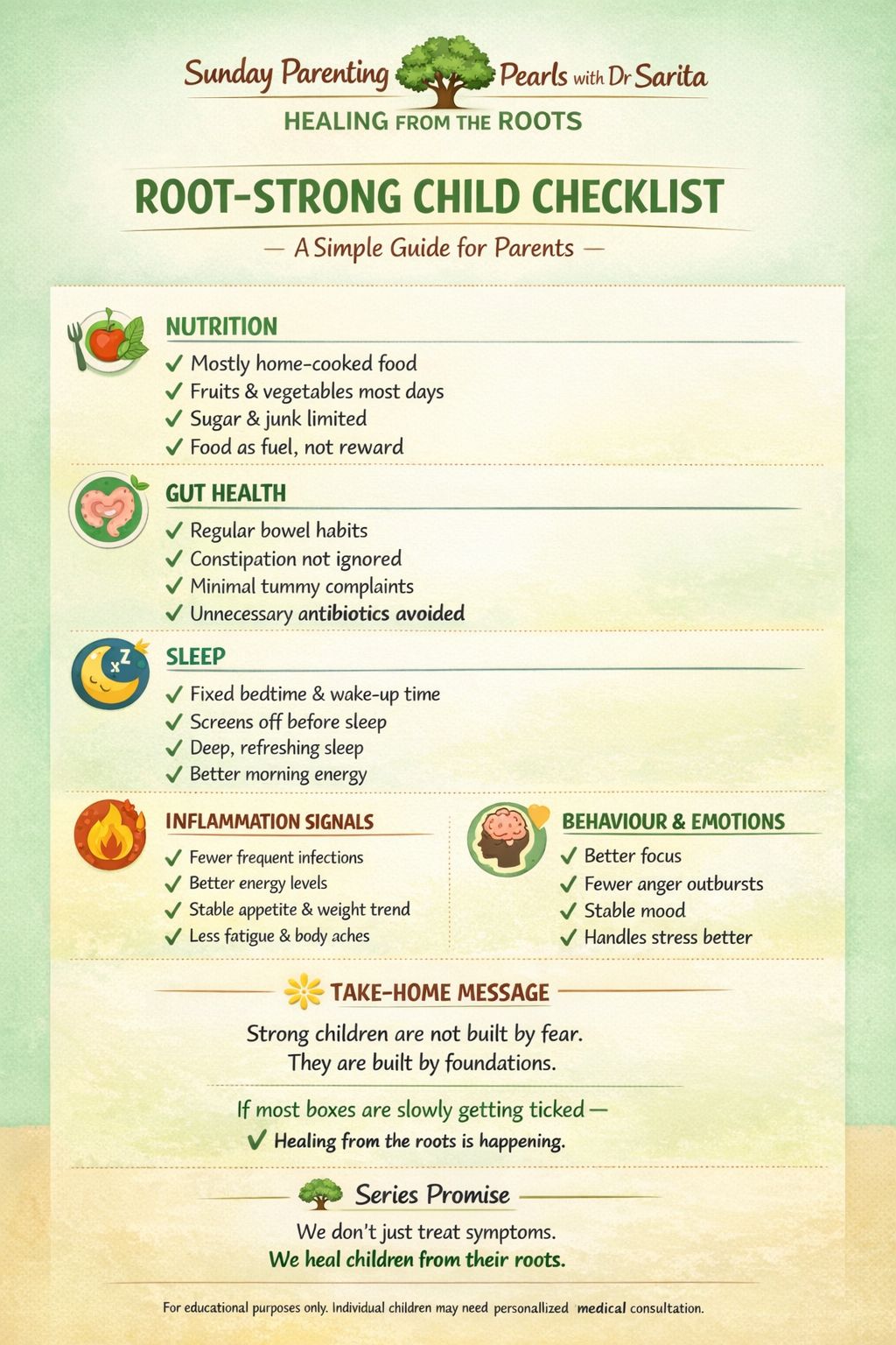 HEALING FROM THE ROOTS — SUNDAY 8.