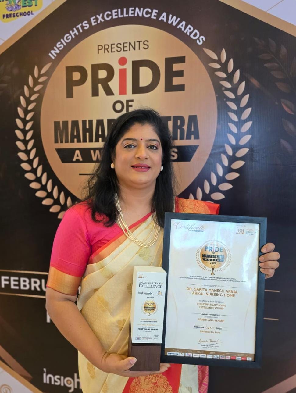 Pride Of Maharashtra Award Winner