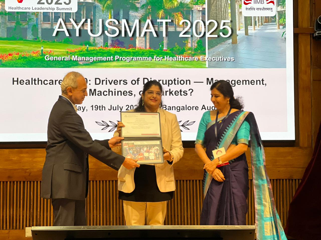 AYUSHMAT 2025 – Certificate Presentation Ceremony