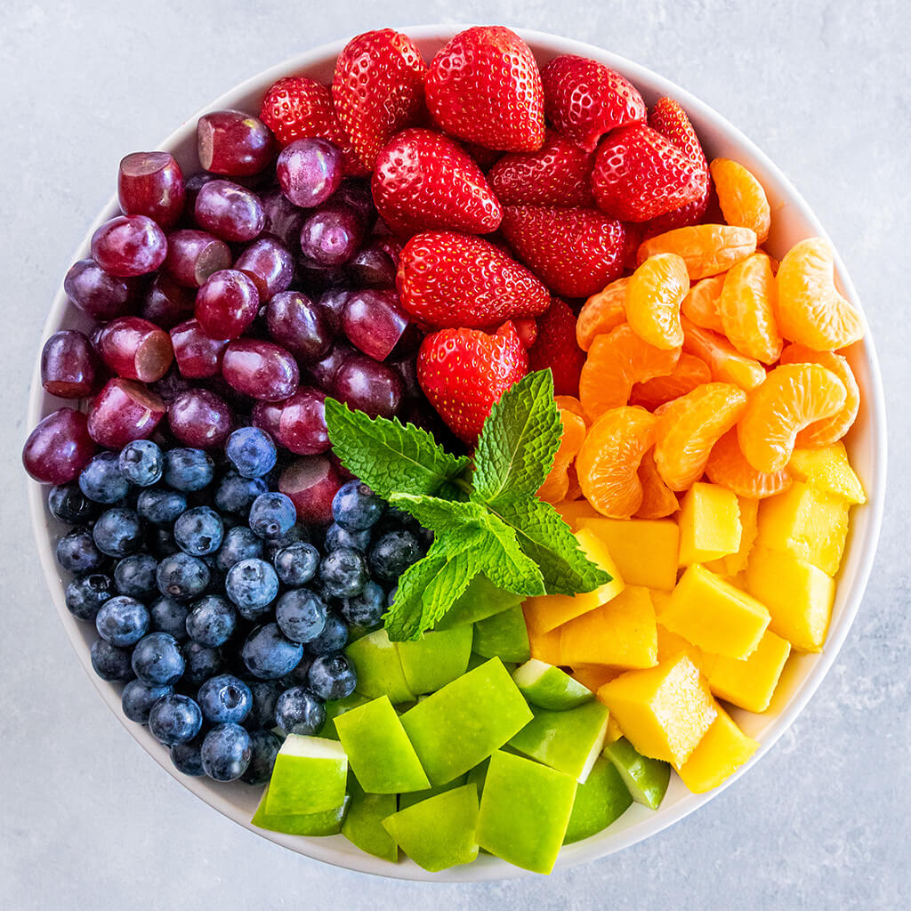 Colorful Fruit Salad